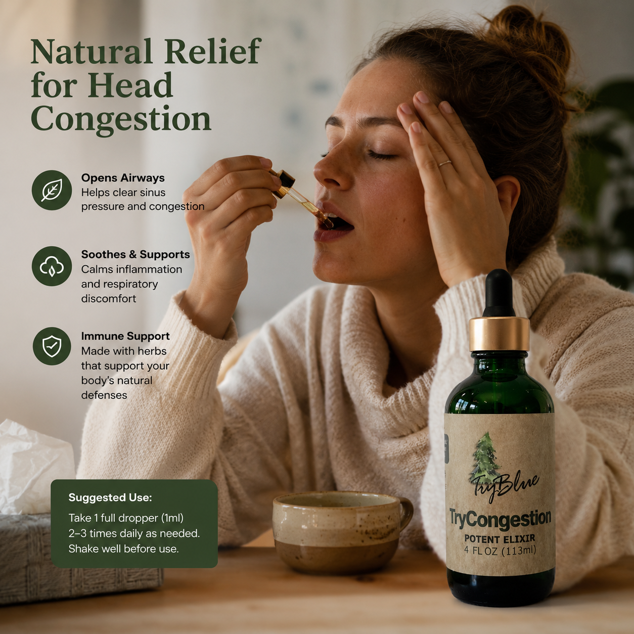 TryCongestion Potent Elixir Mix